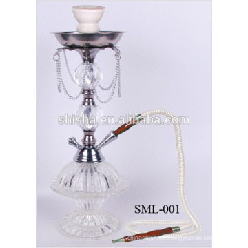 Narguilés de gros cristaux avec lumière shisha de narguilé